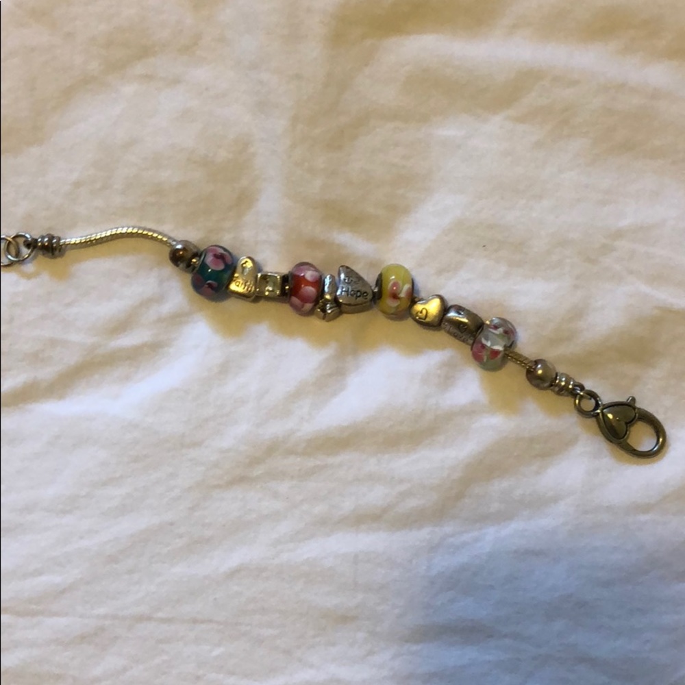 faith haling pandora bracelet